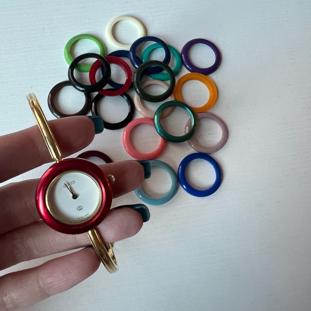 Gucci Watch, changeable faces